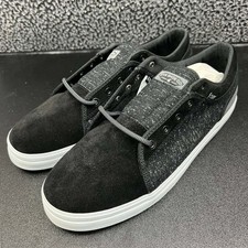DVS Aversa Skateboarding Shoes Men 11 Black Charcoal Lace Up DVF0000303