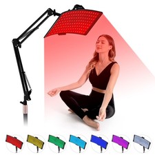 7 in 1 Portable Light Therapy for for Body Lamp with Stand, 920nm Red Light T...
