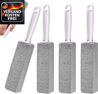 Unbedenkliche Bimsstein-ReinigungsbüRste FüR Toilette Fliesen & Grill, 4 StüCk