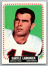 1964 TOPPS #31 DARYLE 'THE MAD BOMBER' LAMONICA BILLS ROOKIE