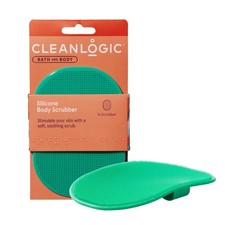 Cleanlogic Silicone Body Scrubber, All Skin Types, 1 Count