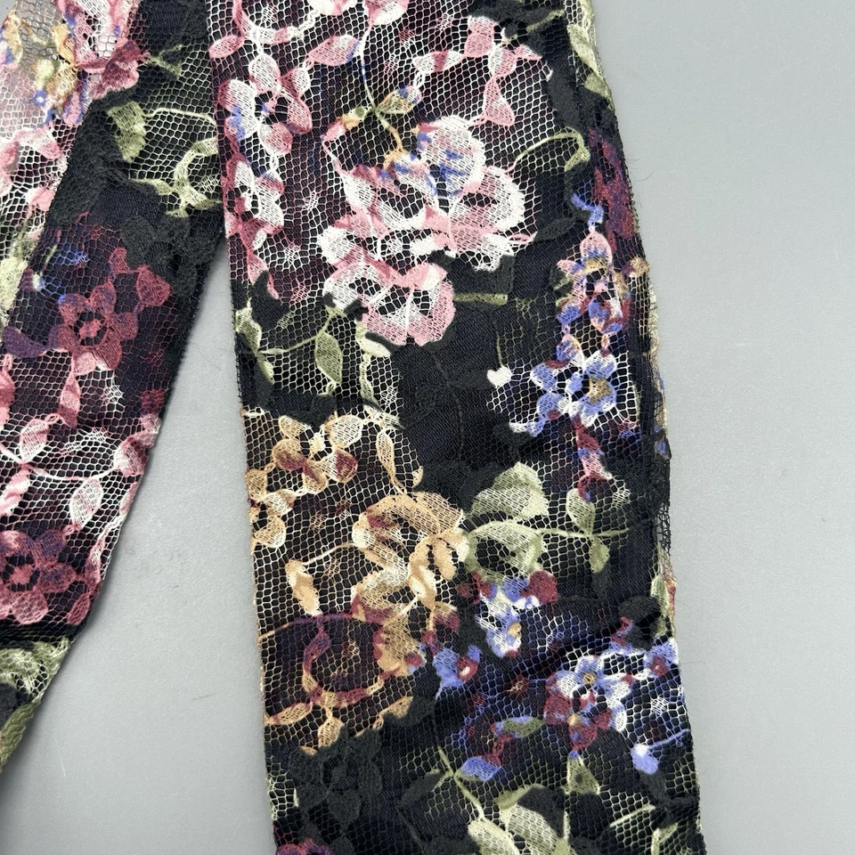Corbata de Encaje Floral Hada Grunge Capricho Transparente Punk Emo Alternativa Indie Foto 3 de 4