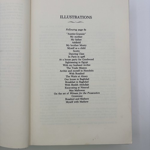 An Autobiography by Agatha Christie (1977) 1ST Edition 2nd Printing Hard Cover - Foto 4 di 17