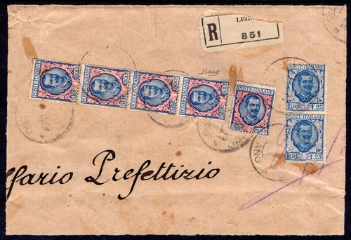 … STRISCIA DI QUATTRO+UNO DEL 5l.+COPPIA DEL 1,25l SASS.78+202 SU FRONTE