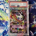 M Gengar EX Collector Chest Black Star Holo Promo XY166 PSA 8