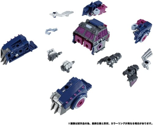 TAKARA TOMY Transformers TL-45 Axel Grease - Picture 5 of 6