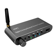 Bluetooth 5.1 Receiver Audio Converter DAC Digital Optical to Analog RCA 3.5mm