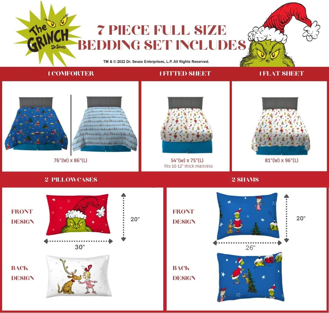 Dr top seuss comforter