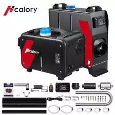 HCALORY Diesel Air Heater 5-8 KW W/ LCD Remote Control bluetooth AC 110V Adapter