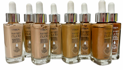L'Oreal True Match Nude Hyaluronic Tinted Serum (1.0oz/30ml) NEW; YOU PICK