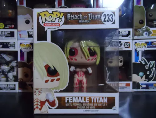 Funko Pop! Animation Female Titan #233 Attack on Titan Super Vinyl Figure - NIB