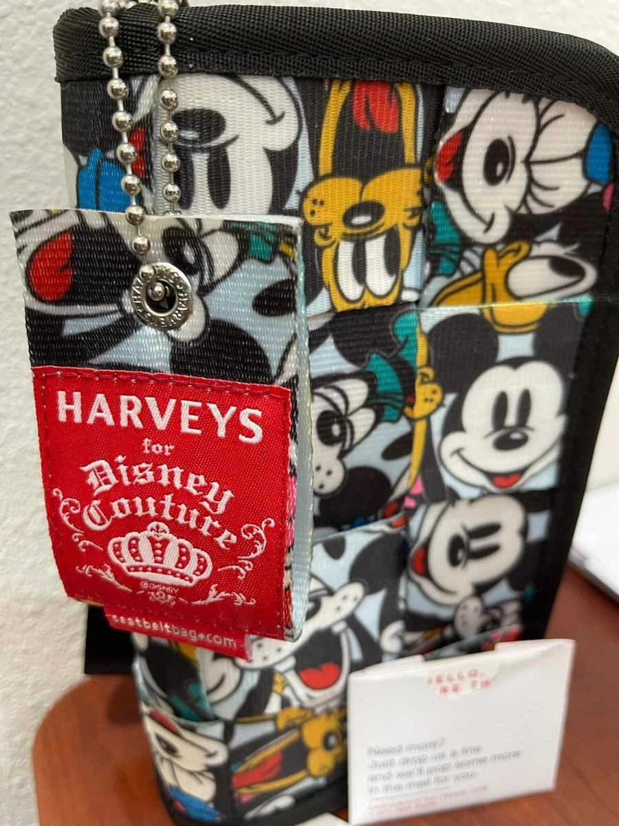 Disney Harveys Seatbelt Fab Five BFF s Zip Around Wallet Wristlet NWT