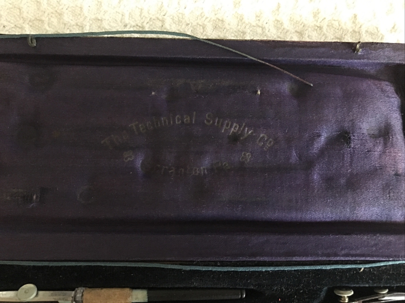 The Technical Supply Co Scranton PA Vintage Drawing Drafting Compass