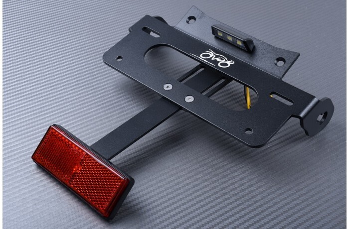 Support de plaque moto Ducati Monster 1200 M1200 2014 2015 2016 2017 avec reflecteur arriere