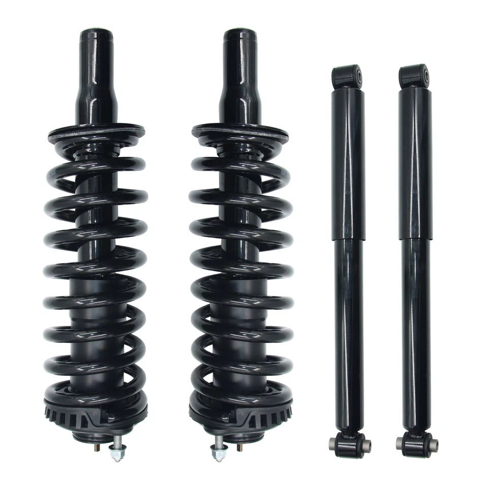 4x Front & Rear Struts Shocks For 2002-2009 GMC Envoy Chevy Trailblazer SSR Saab Foto 3 de 4