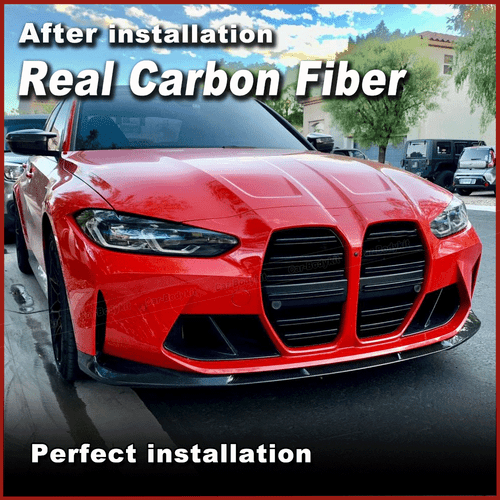 Carbon Frontspoiler Frontlippe Spoilerschwert Passt für BMW G80 M3 G82 G83 M4  - Bild 4 von 8