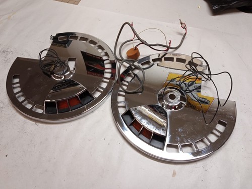 Yamaha Vmax 1200 Chrome lighted front rotor covers 1985-2007