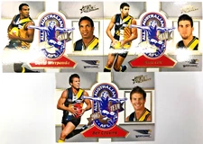 2006 SELECT AFL SUPREME ALL AUSTRALIAN TEAM CARD FULL TEAM SET-WEST COAST(3)