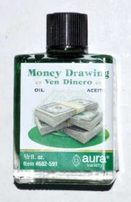 Money Drawing 1/2 oz. Fragrance Ritual Spell Oil!