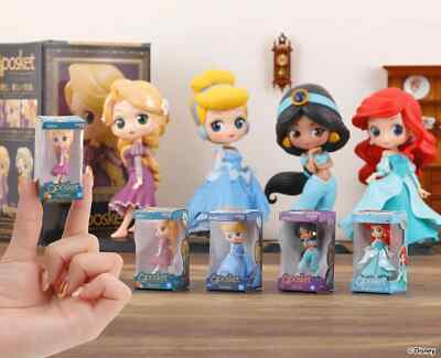 Q posket petit Disney Characters ８体セット BANPRESTO ディズニー プリンセス Qposket petit - Girls