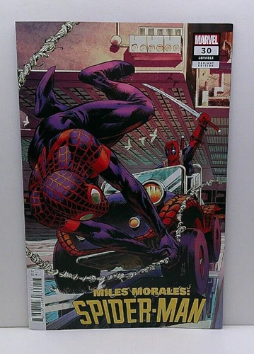 MILES MORALES: SPIDER-MAN #30 2025 1:25 COVER VARIANT BY NIC KLEIN DEADPOOL
