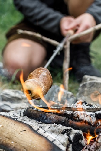 Stockbrot Spieß Petromax mit Gusseisenspitze ausziehbar Spieße Stöcke - Bild 9 von 17