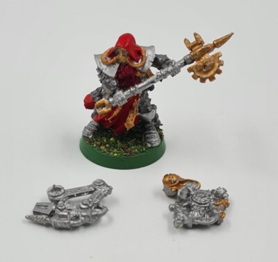 Tech-Priest Enginseer Adeptus Mechanicus   Skitarii  Warhammer 40K painted