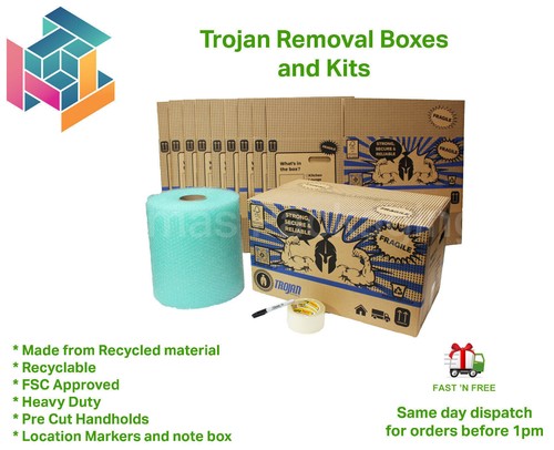 Removal Packing box STRONG LARGE QUALITY Cardboard House Moving Boxes - Picture 27 of 34