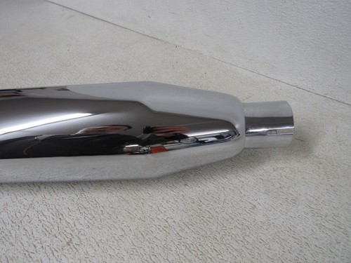 HARLEY DAVIDSON TOURING RIGHT SLIP ON CHROME VANCE & HINES D255HC-R HD-93 - Picture 8 of 16