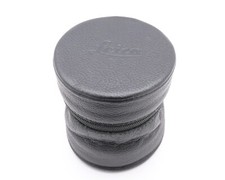 Leica Black Leather Lens Case 3.50" x 3.00" 16791