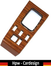 SCHALTKONSOLE SCHALTBRETT F&Uuml;R MERCEDES W123 ZEBRANO HOLZ WOOD NR.10