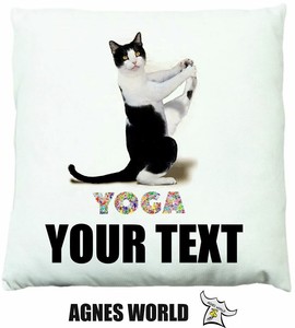 personalised cat cushion