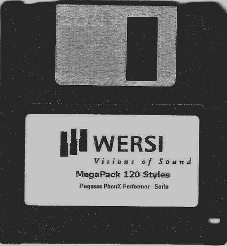 WERSI 120 Styles Mega Pack F r Pegasus PhonX Performer Serie EBay