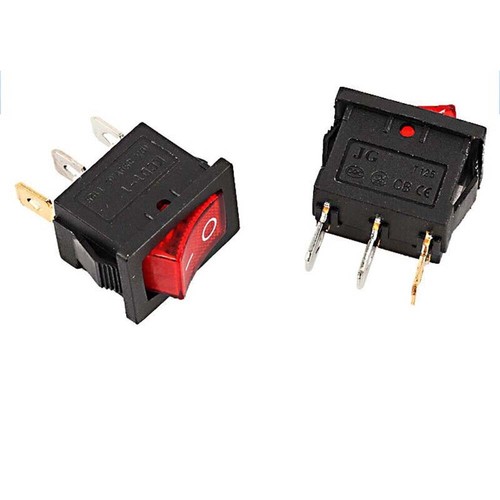 Kippschalter Wippschalter Eckig KCD1/KCD11 EIN/AUS 2/3/4/6 Pin 250V / 6A15x21mm - Picture 20 of 30