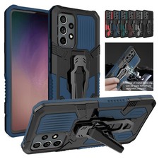 For Samsung Galaxy A23 A33 A53 A73 A13 Shockproof Case Clip Stand Rugged Cover