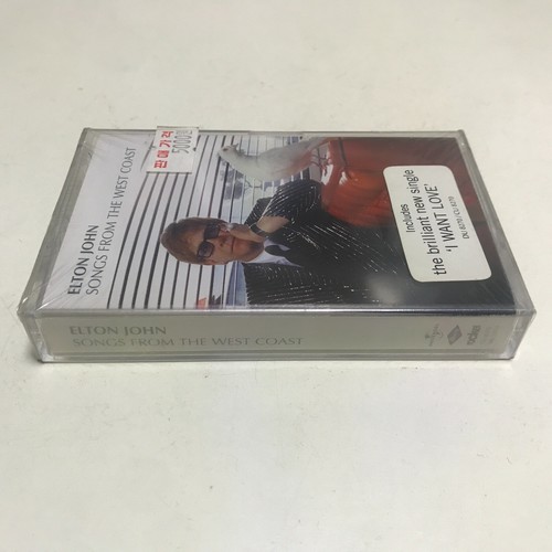 Elton John Songs From The West Coast Cassette Tape (SEALED) 2001 - Picture 3 of 3