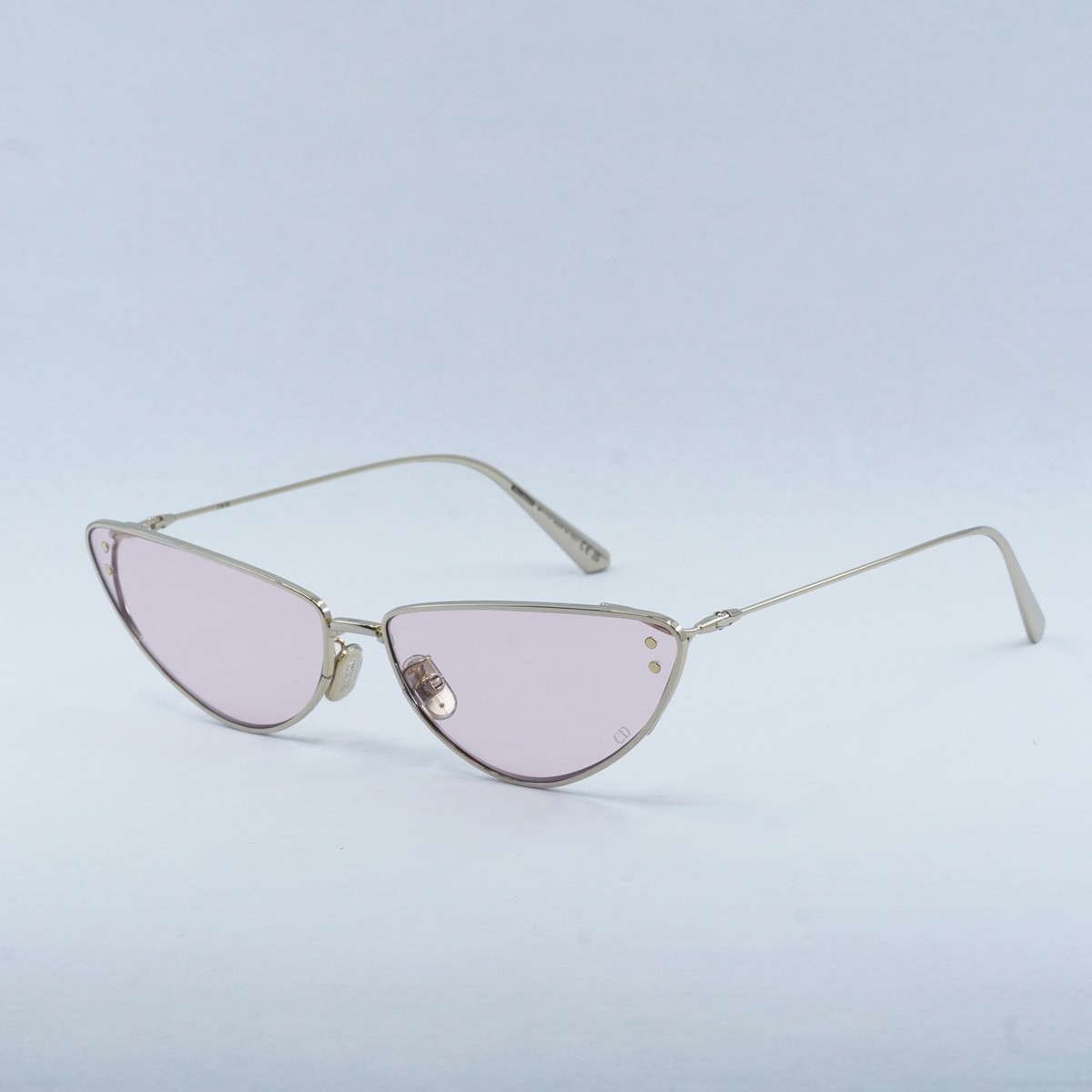 NEW AUTHENTIC DIOR WOMEN CAT EYE PURPLE SUNGLASSES MISSDIOR B1U B0L0 Gold/Purple DIOR EYEWEAR MissDior B1U cat-eye gold-tone sunglasses | NET  main image 3
