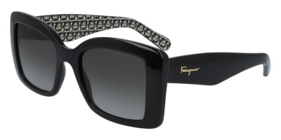 Salvatore Ferragamo Black Designer Sunglasses 2096 519/11 Salvatore Ferragamo | Accessories | Salvatore Ferragamo  main image 4