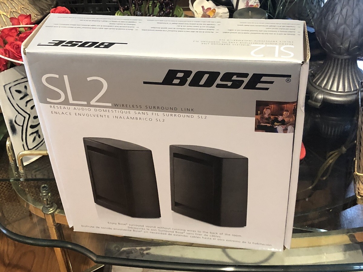 Bose SL2 Main /Stereo Speakers In O Bose Box 100%Working