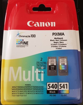 Canon PG-540 Black & CL-541 Colour Multi Pack Ink Cartridge For PIXMA TS5150 | eBay