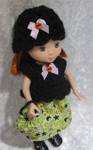 Made to fit 8½" MADELINE #17 Handmade Clothes, Hat, Top, Skirt and Purse Set - Picture 2 of 3
