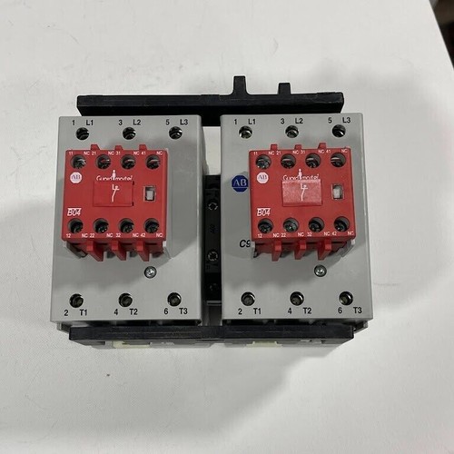 New! Allen Bradley 104S-C97DJ010C Reversing Safety Contactor 24VDC Coils - Picture 3 of 7
