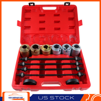 #ad 27PC Universal Press and Pull Sleeve Kit for Bushes Bearings Installation tool $85.67