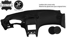 SCHWARZ SCHWARZ LEDER ARMATURENBRETT ABDECKUNG  F?R TOYOTA CELICA MK7 99-06