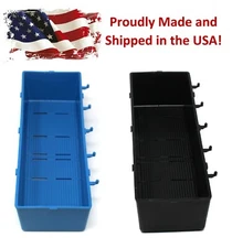 Heavy Duty Plastic Pegboard Storage Bins Garage Work Shop Organizer Pick a Color