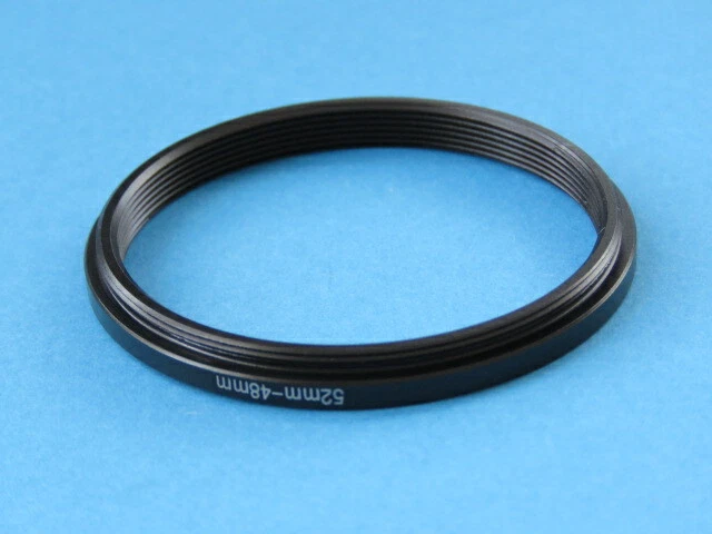 52mm to 48mm Stepping Step Down Ring Camera Lens Filter Adapter Ring 52-48mm - Image 2 of 2