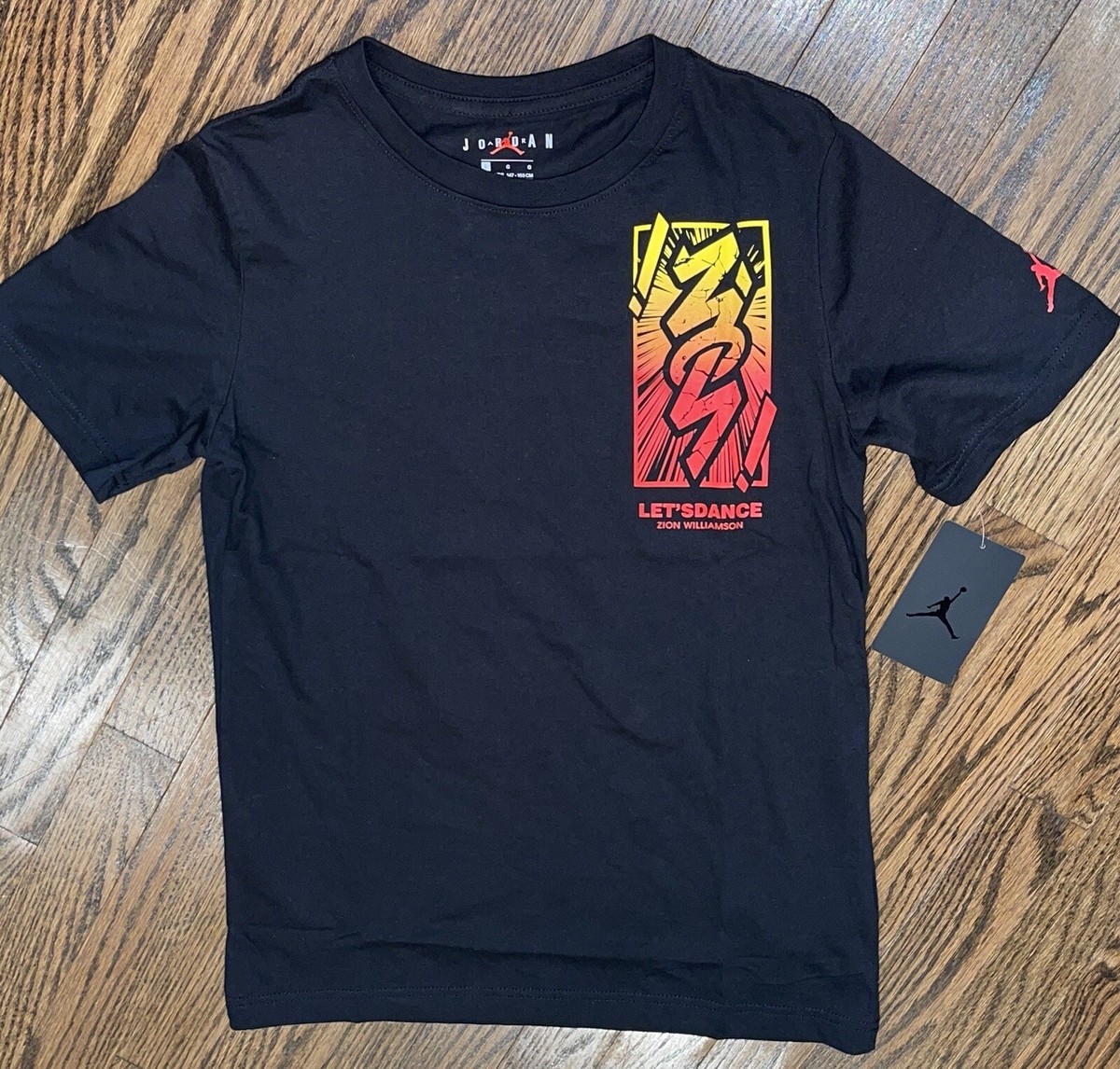 ✓ $30 Zion Williamson Nike Air Jordan Jumpman Black T-Shirt  display picture 3