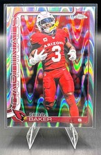 2025 Topps Chrome Budda Baker #8 RayWave Refractor Cardinals