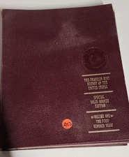 LOT OF FIRST 88 FRANKLIN MINT HISTORY OF THE UNITED STATES 45mm BRONZE MEDALS