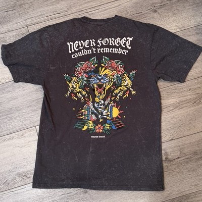 Reason In Memory Of My Memory T-Shirt Mens L Graphic Tee Grunge Goth Punk Tattoo